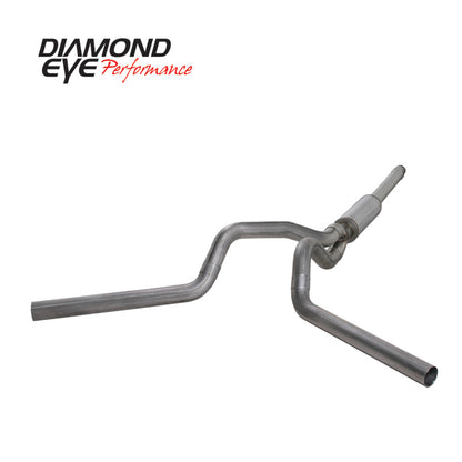 Diamond Eye KIT 4in CB DUAL SS: 94-97 FORD 7.3L F250/F350 PWRSTROKE Diamond Eye Performance
