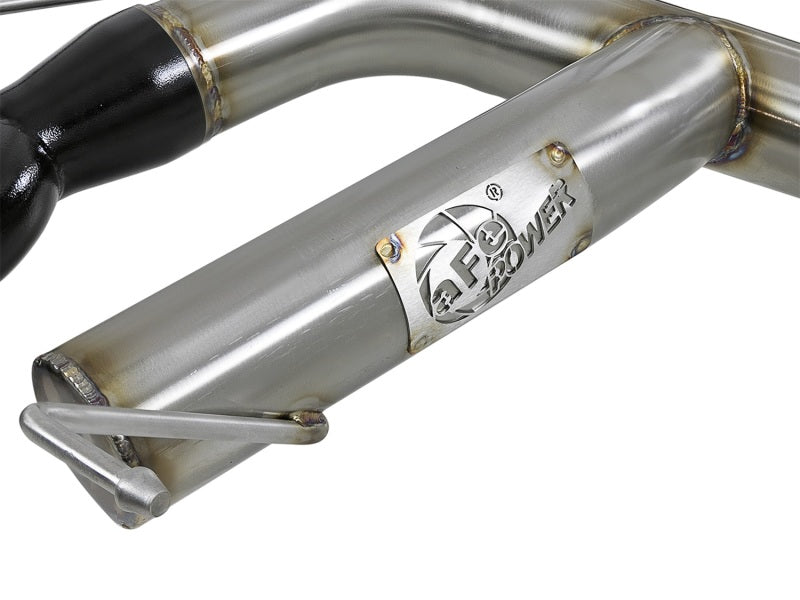 aFe MACHForce XP 08-13 BMW 135i L6-2.0L N54/N55 3in. 304 SS Axle-Back Exhaust w/Black Tips - eliteracefab.com