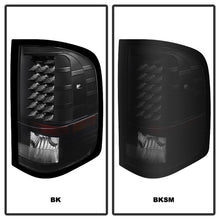 Load image into Gallery viewer, Xtune Chevy Silverado 07-13 LED Tail Lights Black Smoke ALT-JH-CS07-LED-BKSM - eliteracefab.com