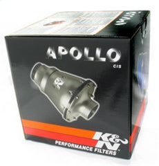 K&N Universal Apollo Blue Cold Air Intake - 70mm OD FLG PP - eliteracefab.com