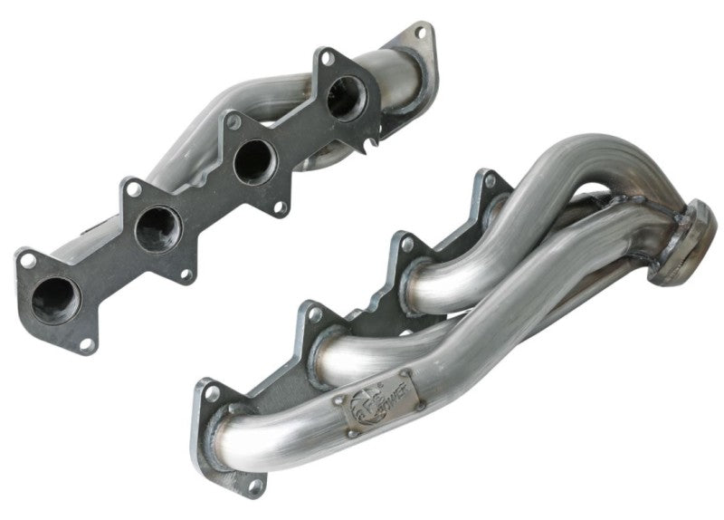 aFe Twisted Steel 409SS Shorty Header 04-10 Ford F-150 V8-5.4L - eliteracefab.com