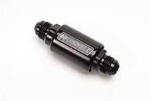 Load image into Gallery viewer, Russell Performance Black Anodized (3-1/4in Length 1-1/4in dia. -8 male inlet/outlet) - eliteracefab.com