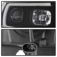 Load image into Gallery viewer, Spyder 99-04 Jeep Grand Cherokee Projector Headlights - Light Bar DRL LED - Black - eliteracefab.com