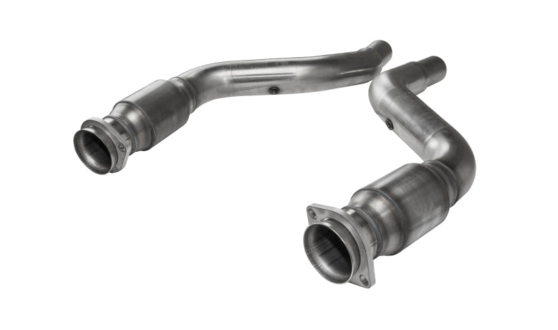 KOOKS 3" GREEN CATTED CONNECTION PIPES (2006+ CHARGER & CHALLENGER SRT8/HELLCAT) - eliteracefab.com