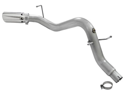 aFe LARGE BORE HD 3.5in DPF-Back Alum Exhaust w/Polished Tip 2016 GM Colorado/Canyon 2.8L (td) aFe
