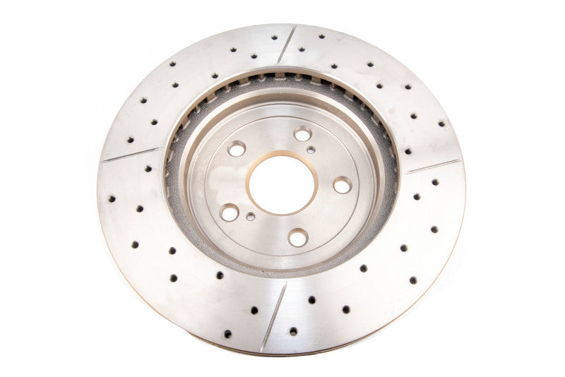 DBA 04-06 Lexus RX330 Front Drilled & Slotted Street Series Rotor DBA