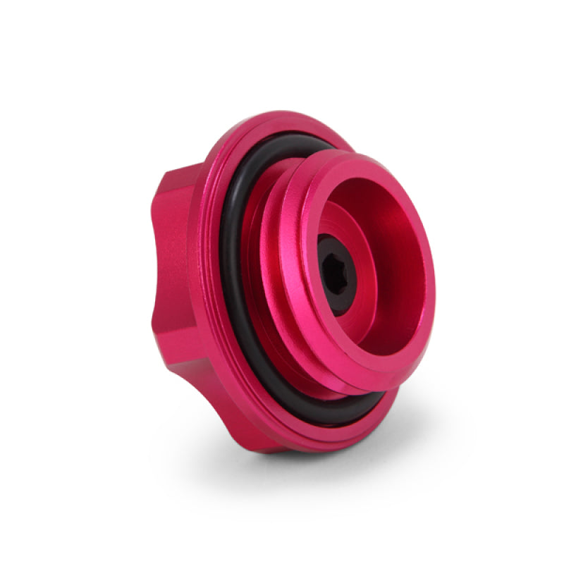 Mishimoto Subaru Oil FIller Cap - Pink - eliteracefab.com