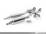 AWE Tuning Audi B8 / B8.5 S5 Cabrio Touring Edition Exhaust - Resonated - Chrome Silver Tips