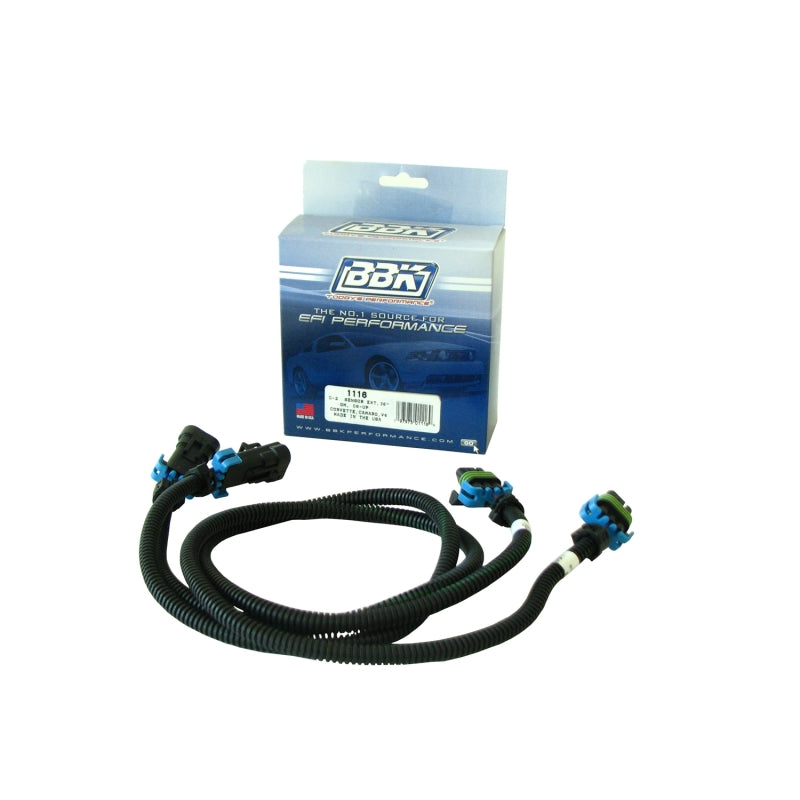 BBK 08-15 GM Corvette Camaro O2 Sensor Wire Harness Extensions 36 (pair) - eliteracefab.com