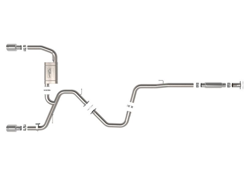 aFe Takeda 22-23 Hyundai Elantra N L4-2.0L (t) 3in 304 SS Cat-Back Exhaust w/ Polished Tips