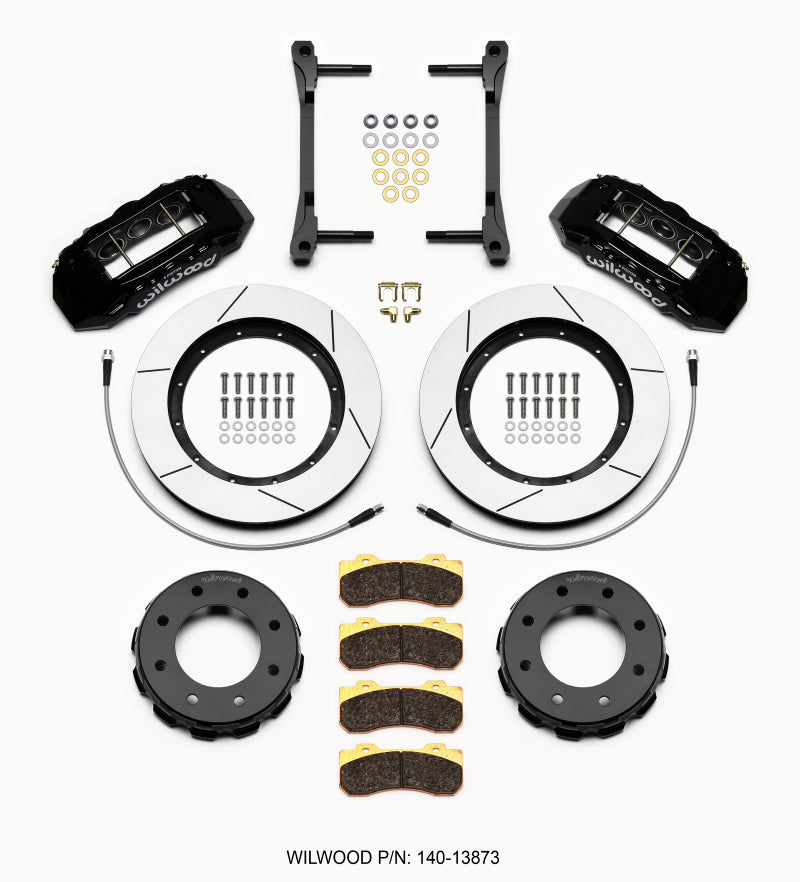 Wilwood TX6R Front Kit 15.00in Black 2011-2015 GM Truck/SUV 2500 Wilwood