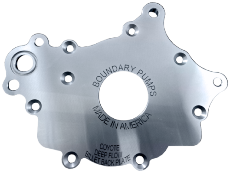 Boundary 2011+ Ford Coyote (All Types) V8 Billet Pump Plate - eliteracefab.com