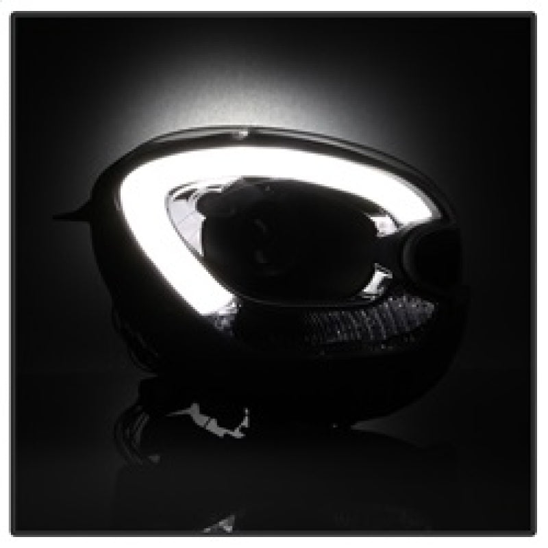 Spyder Mini Cooper Countryman 11-15 Headlights - Halogen Model Only - Black PRO-YD-MCO11-DRL-BK - eliteracefab.com