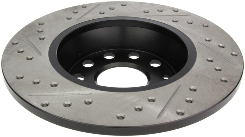 StopTech Slotted & Drilled Sport Brake Rotor - eliteracefab.com