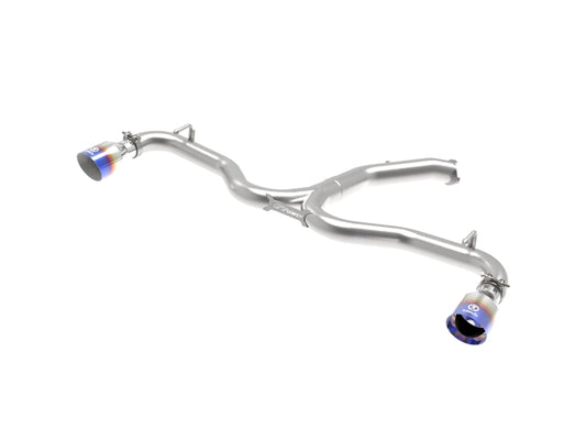 aFe Takeda 3-2.5in 304SS Axle-Back Exh Sys w/Blue Flame Tip 2018 Hyundai Elantra GT Sport I4-1.6L(t) aFe