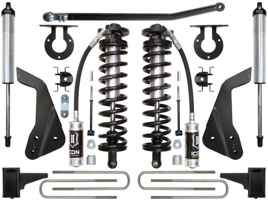 ICON 4-5.5in Stage 2 Coilover Conversion System for 2005-2007 Ford F-250/F-350 - K63112