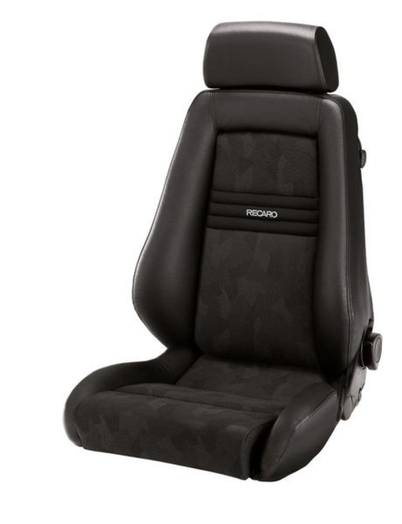 Recaro Specialist M Seat - Black Leather/Black Artista - eliteracefab.com