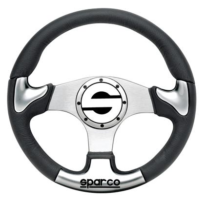 Sparco Strwhl P 222 Silver - eliteracefab.com