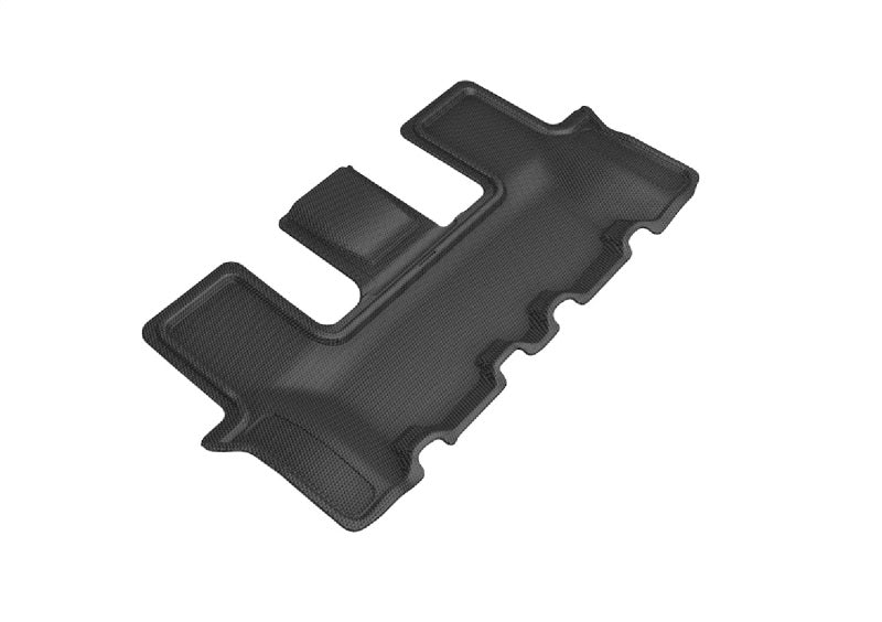 3D MAXpider L1KA06231509 2021 Kia Sorento 7-Seat Kagu 3rd Row Floormats - Black 3D MAXpider