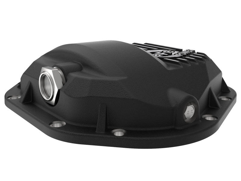 aFe Pro Series Dana 60 Front Differential Cover Black w/ Machined Fins 17-20 Ford Trucks (Dana 60) - eliteracefab.com