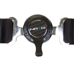 NRG 4PT 2in. Seat Belt Harness / Cam Lock - Black - eliteracefab.com