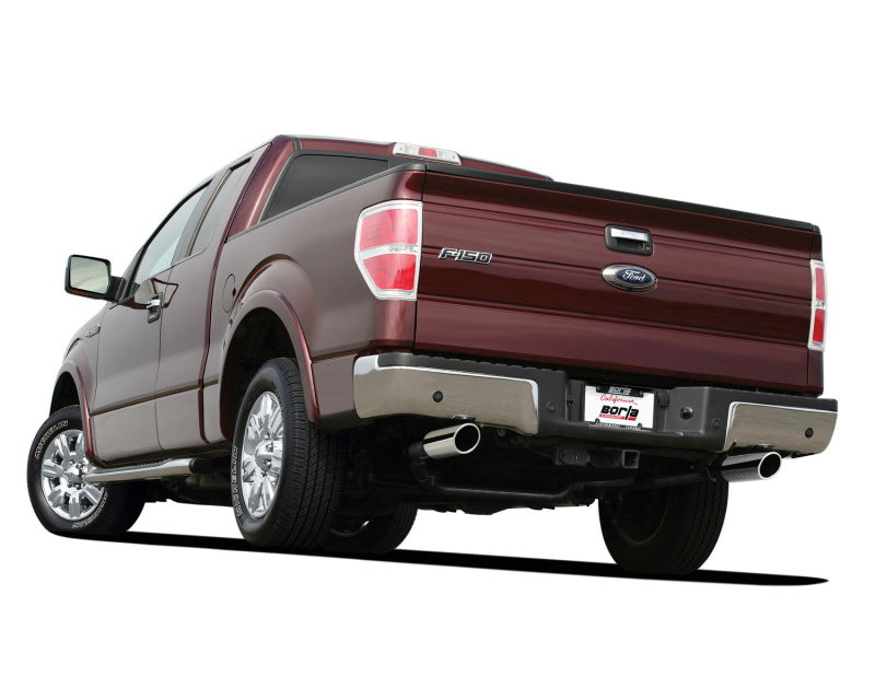 Borla 09 Ford F-150 Stainless Steel Touring Style Catback Exhaust - eliteracefab.com