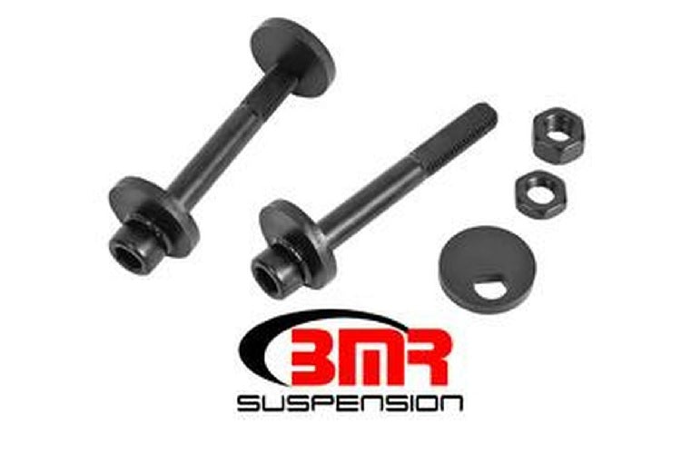 BMR REAR CAMBER BOLTS 1 DEGREE OFFSET - BLACK (10-15 CAMARO) - eliteracefab.com