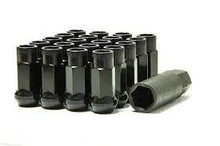 Load image into Gallery viewer, WHEEL MATE MONSTER OPEN END LUG NUT SET OF 20 – BLACK 14×1.50