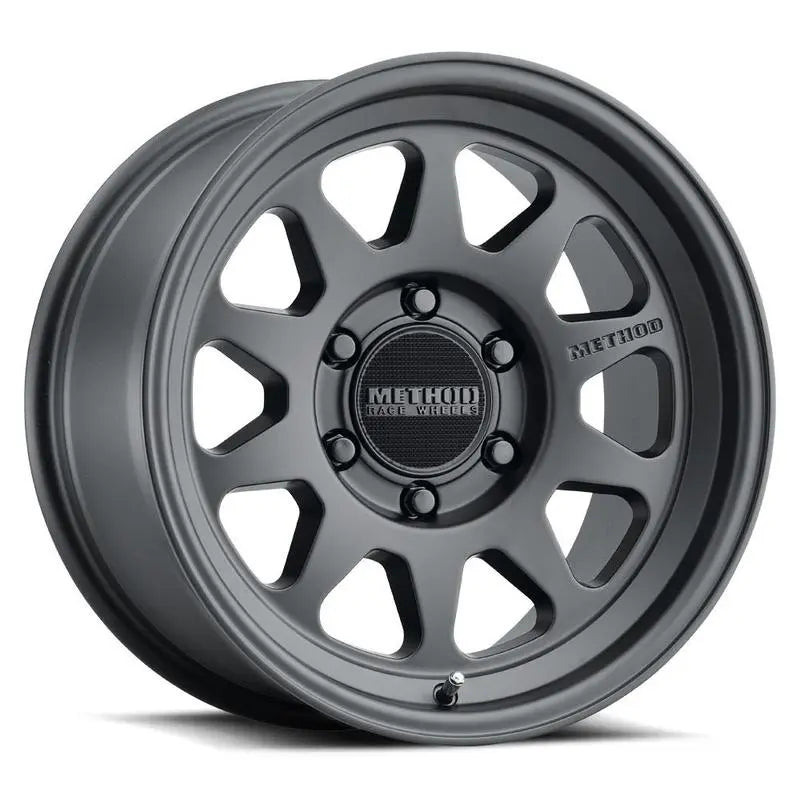 Method MR316 17x8.5 0mm Offset 6x135 87mm CB Matte Black Wheel - eliteracefab.com