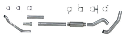 Diamond Eye KIT 5in TB SGL AL: 94-97 FORD 7.3L F250/F350 PWRSTROKE NFS W/ CARB EQUIV STDS Diamond Eye Performance