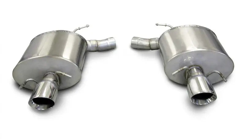 Corsa 09-13 Cadillac CTS Sedan V 6.2L V8 Polished Sport Axle-Back Exhaust - eliteracefab.com