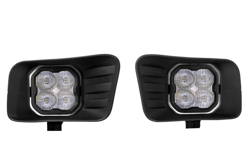 Diode Dynamics SS3 Ram Horizontal LED Fog Light Kit Pro - White SAE Fog