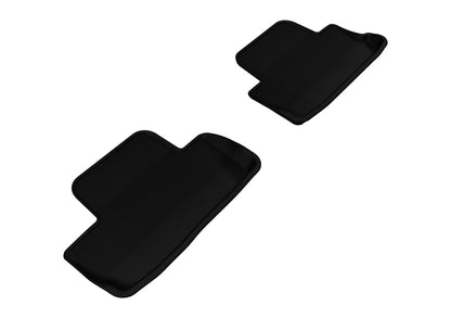 3D MAXpider L1FR06521509 2005-2014 Ford Mustang Kagu 2nd Row Floormats - Black 3D MAXpider