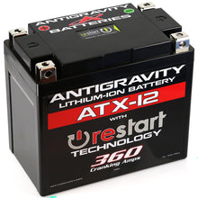 Load image into Gallery viewer, Antigravity YTX12 High Power Lithium Battery w/Re-Start - eliteracefab.com