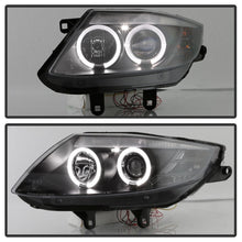 Load image into Gallery viewer, Spyder BMW Z4 03-08 Projector Headlights Xenon/HID Model Only - LED Halo Black PRO-YD-BMWZ403-HID-BK - eliteracefab.com