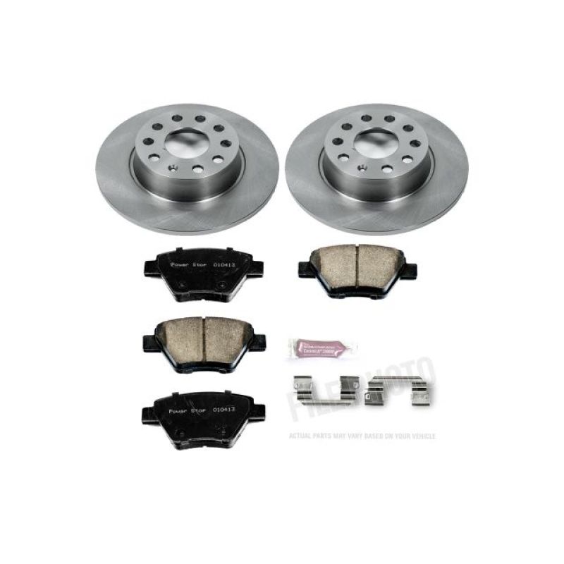 Power Stop 10-12 Audi A3 Rear Autospecialty Brake Kit - eliteracefab.com