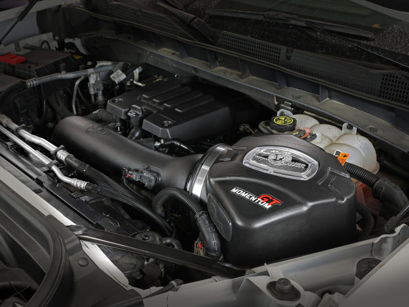 aFe Momentum GT Pro DRY S Cold Air Intake System 19-20 GM Silverado/Sierra 1500 2.7L 4 CYL - eliteracefab.com