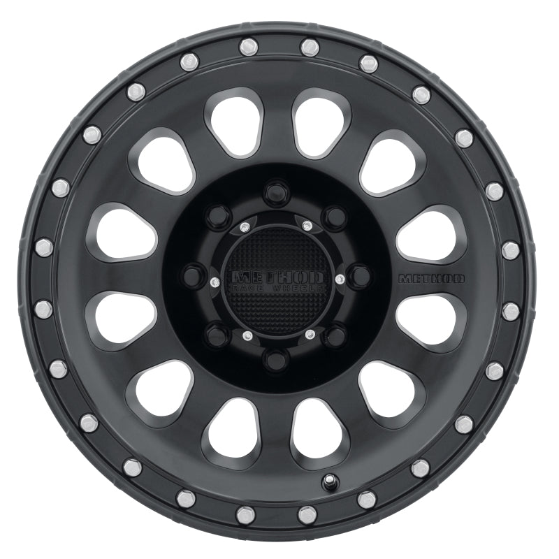 Method MR315 18x9 +18mm Offset 8x6.5 130.81mm CB Matte Black Wheel - eliteracefab.com