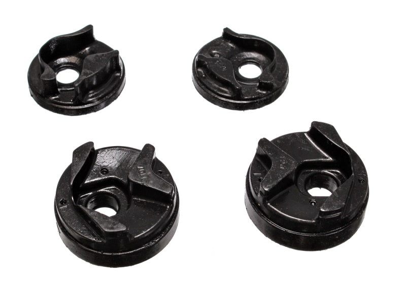 Energy Suspension 02-03 Nissan Sentra/200SX Black Motor Mount Insert Set (w/ Spec V 2.5L engine man - eliteracefab.com