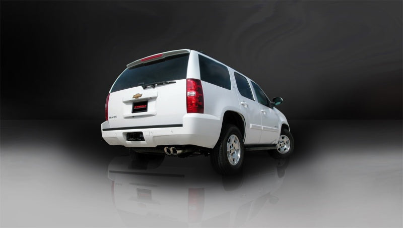 Corsa 07-08 Chevrolet Tahoe 5.3L V8 Polished Sport Cat-Back Exhaust - eliteracefab.com