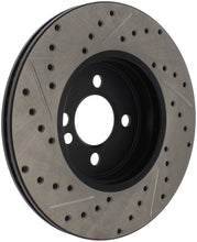 Load image into Gallery viewer, StopTech Slotted &amp; Drilled Sport Brake Rotor 07-13 Mini Cooper - eliteracefab.com