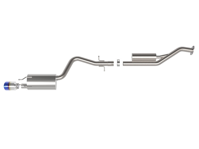 aFe Lexus IS300 01-05 L6-3.0L Takeda Cat-Back Exhaust System- Blue Tip aFe