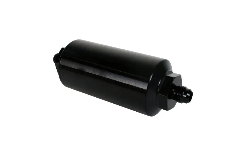 Aeromotive Fuel Filter 10 Micron AN-06 Male Microglass Black - eliteracefab.com