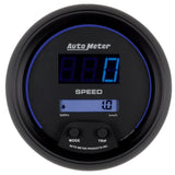 Autometer Cobalt Digital 85.7mm Black Electric Programable Speedometer