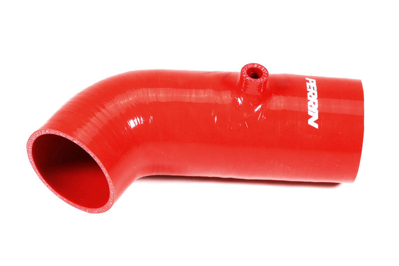 Perrin 22-23 Subaru BRZ/Toyota GR86 Silicone Inlet Hose (3in. ID / SS Wire) - Red Perrin Performance