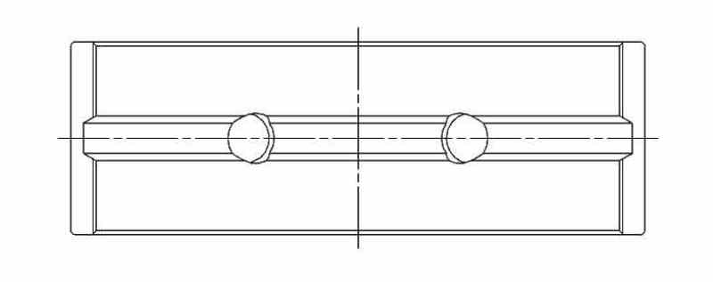 ACL 5M8174H-.025 Ford 2.0L/2.3L DOHC Duratec Race Series Main Bearing Set (Size .025)