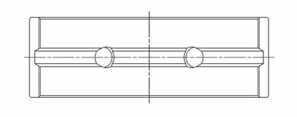 ACL 5M8174H-.025 Ford 2.0L/2.3L DOHC Duratec Race Series Main Bearing Set (Size .025)