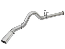 Load image into Gallery viewer, aFe ATLAS 5in DPF-Back Alum Steel Exhaust System w/Polished Tip 2017 Ford Diesel Trucks V8-6.7L (td) - eliteracefab.com