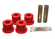 Load image into Gallery viewer, Energy Suspension Frame Shackle Set - Red - eliteracefab.com