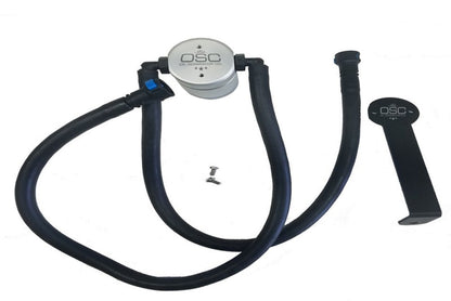 J&L 12-15 Chevrolet Camaro ZL1 6.2L Passenger Side Oil Separator 3.0 - Clear Anodized J&L